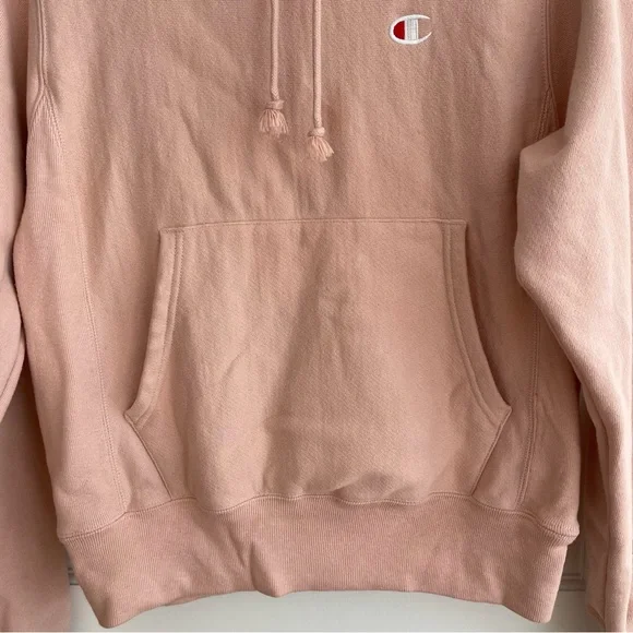 Champion Pink Fleece sweatshirt Hoodie Women’s Size XS - Picture 7 of 10